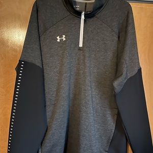 Under Armour 1/4 zip loose fit cold gear jacket